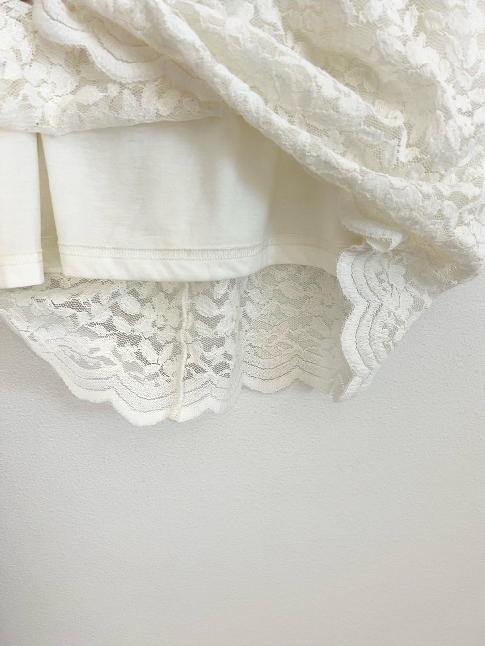 Shyanne Western Lace Mini Dress Romantic Boho Festival Sheer Bell Sleeve Fairy M - Picture 10 of 13